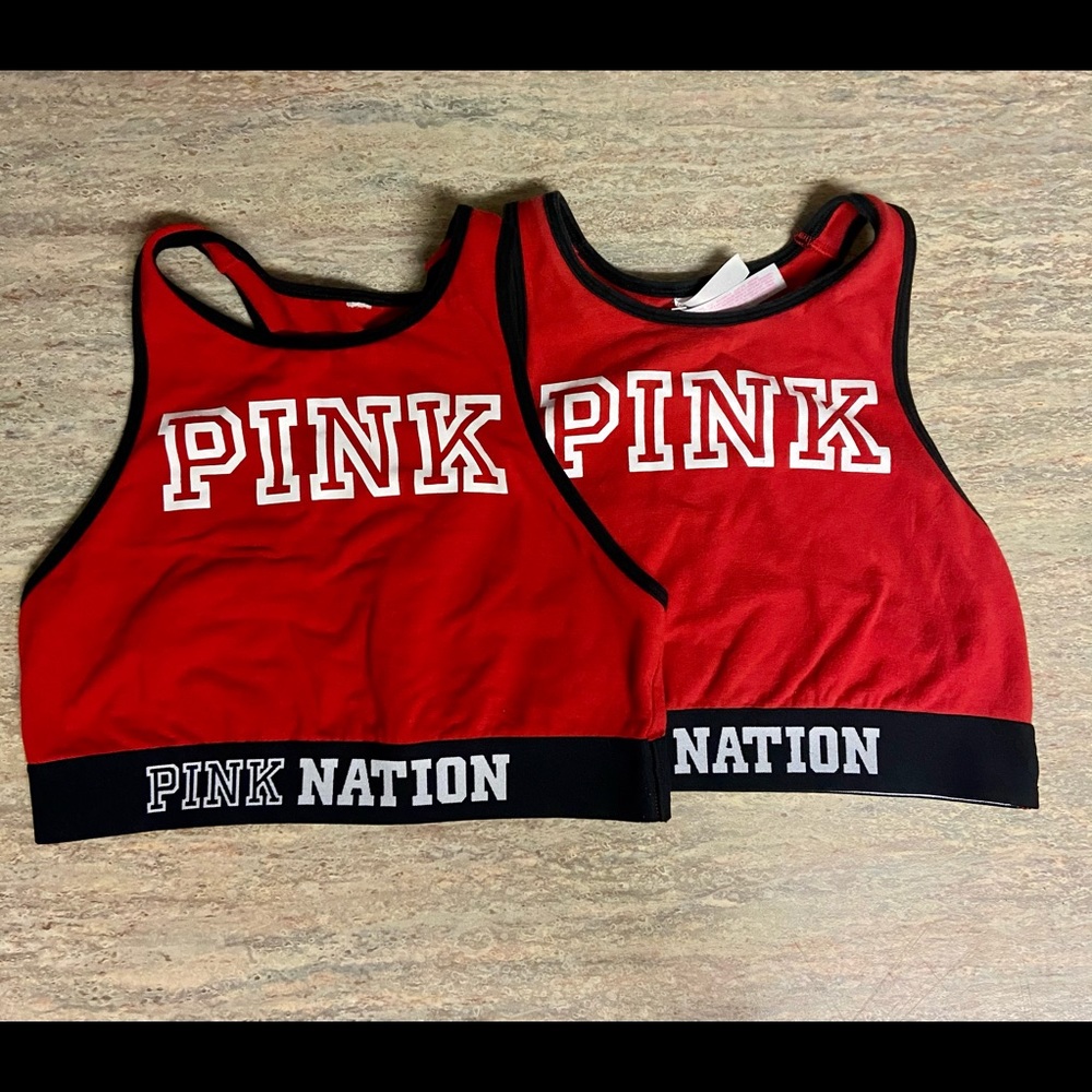 Bundle of two Pink VS sports bra - Picture 6 of 8